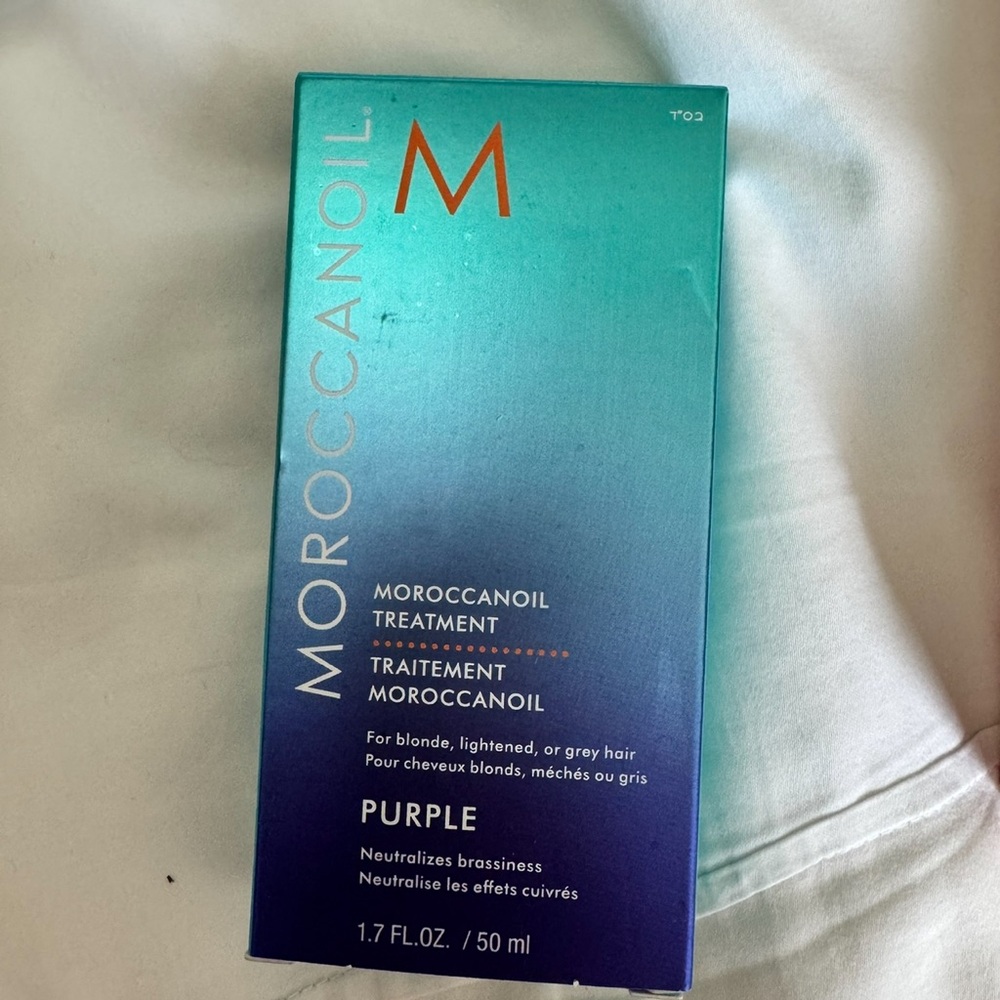 NWT Moroccanoil Purple Treatment for Blonde Hair
